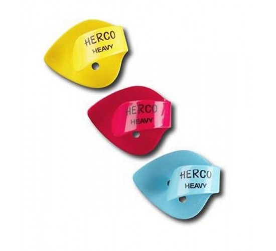 Dunlop HE113P Herco медиаторы на палец/плоские, толстые