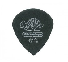 Dunlop Tortex Pitch Black Jazz III Медиатор, толщина 0,73мм