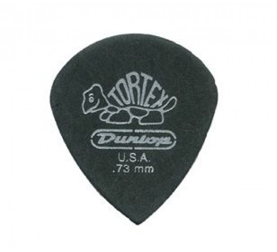Dunlop Tortex Pitch Black Jazz III Медиатор, толщина 0,73мм