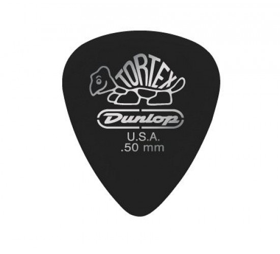 Dunlop Tortex Pitch Black Standard Медиатор, толщина 0,50мм