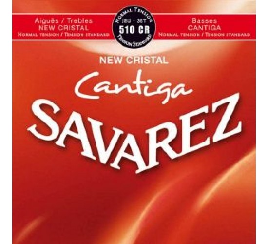 Savarez 510CR New Cristal Cantiga Комплект струн для классической гитары