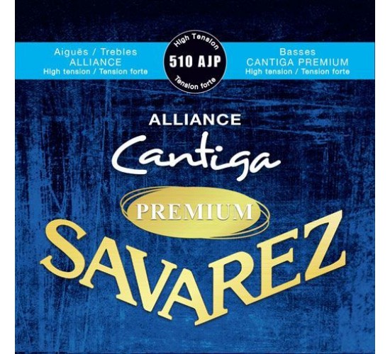 Savarez 510AJP Alliance Cantiga Blue Premium high tension струны для классической гитары