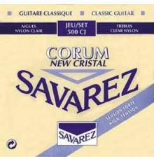 Savarez 500CJ Corum New Cristal Blue high tension струны для кл. гитары нейлон