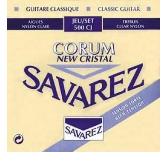 Savarez 500CJ Corum New Cristal Blue high tension струны для кл. гитары нейлон
