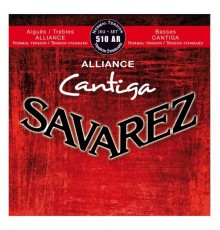 Savarez 510AR Alliance Cantiga Red standard tension струны для классической гитары, нейлон