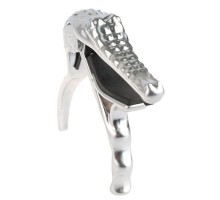 Alice A007G/PC Каподастр для акустической гитары, крокодил, хром
