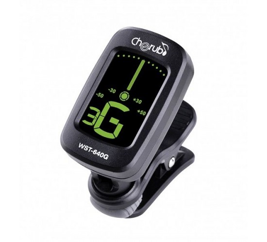 Cherub WST-640G Тюнер цифровой на прищепке гитарный