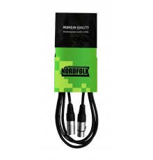 NordFolk NMC9/20M кабель микрофонный XLR(F) <=> XLR(M), Ø 6 мм, 20 метров