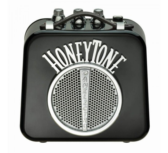 Danelectro N10 Black Honey Tone Mini Amp винтажный мини комбоусилитель. Цвет черный