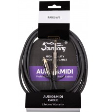 Soundking BJR003-10 FT аудио кабель Jack 1/4 - RCA (папа), 3 м