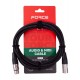 Force FMC-14/3 шнур микрофонный XLR (F) - XLR (M)  (3мх6мм)