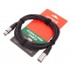 Force FMC-14/3 шнур микрофонный XLR (F) - XLR (M)  (3мх6мм)