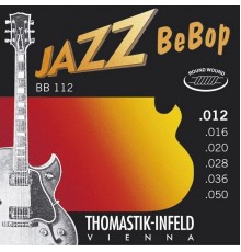 Thomastik BB112 Jazz BeBob Комплект струн для электрогитары, Light, сталь/никель, 12-50