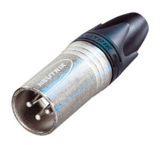 Neutrik NC3MXX-D разъем XLR, 3-х контактный штекер/папа