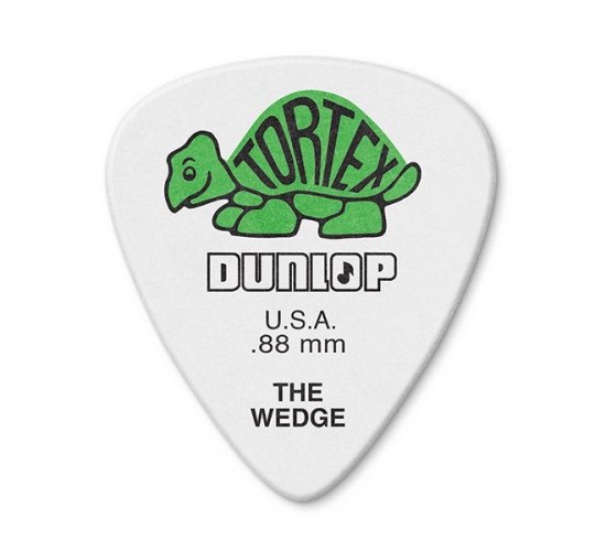 Dunlop Tortex Wedge Медиатор, толщина 0,88мм
