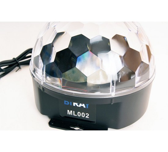 Bi Ray ML002 Светодиодный эффект «диско-шар», 6х1Вт, RGBWOP