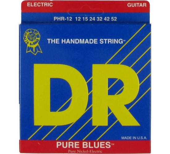 DR PHR-12 Pure Blues струны для электрогитары 12-52