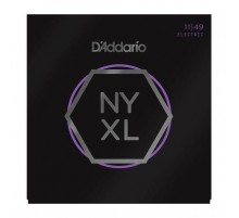 D'Addario NYXL1149 Комплект струн для электрогитары, никелированные, Medium, 11-49