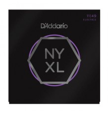 D'Addario NYXL1149 Комплект струн для электрогитары, никелированные, Medium, 11-49