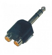 Soundking CC311 Переходник (разъем переходной) 2xRCA female – 6.3мм male