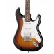 Homage HEG320SB электрогитара strat, цвет санберст