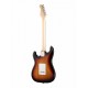 Homage HEG320SB электрогитара strat, цвет санберст