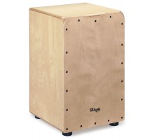 Stagg CAJ-50M N деревянный кахон среднего размера, цвет - натуральный.