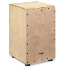 Stagg CAJ-50M N деревянный кахон среднего размера, цвет - натуральный.