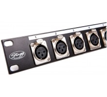 Stagg DP12XFH распределительная панель на 12 XLR («мама») входов
