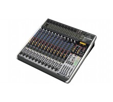 Behringer QX2442USB микшер, 16 каналов, USB/Audio интерфейс, DSP, 8 каналов компрессоров,4 группы