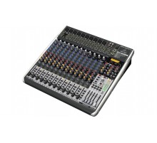 Behringer QX2442USB микшер, 16 каналов, USB/Audio интерфейс, DSP, 8 каналов компрессоров,4 группы
