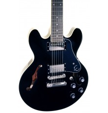 Epiphone ES-339 Ebony полуакустическая электрогитара,  цвет черный USED