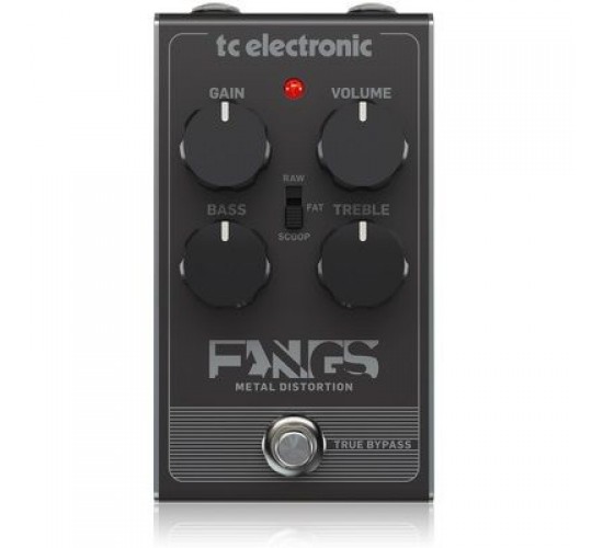TC Electronic Fangs Metal Distortion гитарная педаль, эффект дисторшн