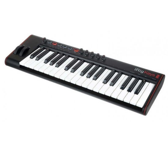 IK Multimedia iRig Keys 2 Pro USB MIDI-клавиатура для Mac/PC и iOS/Android, 37 клавиш
