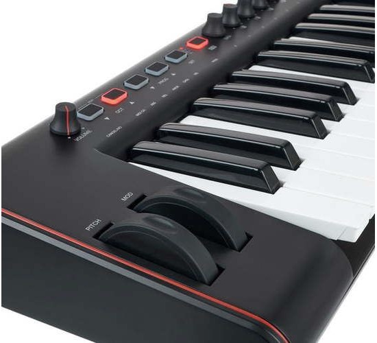 IK Multimedia iRig Keys 2 Pro USB MIDI-клавиатура для Mac/PC и iOS/Android, 37 клавиш