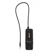 IK Multimedia iRig Pre 2 микрофонный интерфейс XLR и предусилитель для iOS, Android и цифровых фото