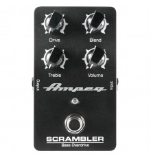 Ampeg Scrambler Bass Overdrive напольная педаль овердрайв для бас-гитары