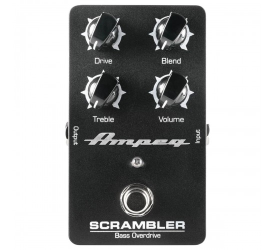 Ampeg Scrambler Bass Overdrive напольная педаль овердрайв для бас-гитары