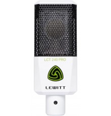 Lewitt LCT 240 PRO White студийный микрофон с большой диафрагмой