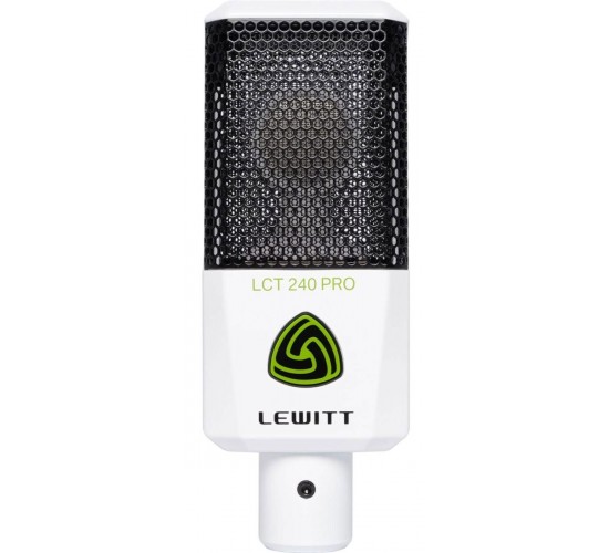 Lewitt LCT 240 PRO White студийный микрофон с большой диафрагмой