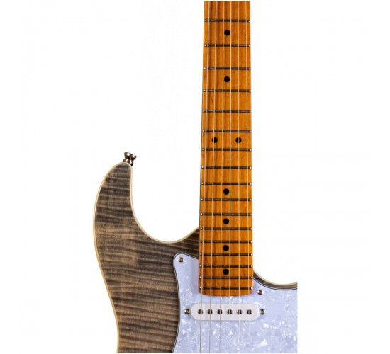 JET JS-450 TBK электрогитара, Stratocaster, HSS, tremolo, цвет transparent black