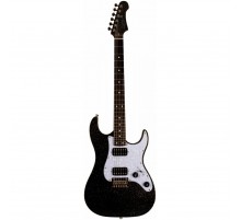 JET JS-500 BLS электрогитара, Stratocaster, HH, tremolo, цвет black sparkle