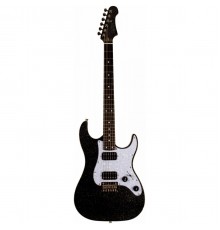 JET JS-500 BLS электрогитара, Stratocaster, HH, tremolo, цвет black sparkle