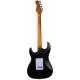 JET JS-500 BLS электрогитара, Stratocaster, HH, tremolo, цвет black sparkle