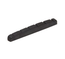 Graphtech PT-5042-00 BLACK TUSQ XL верхний порожек с прорезями, strat, 42 мм, плоский низ