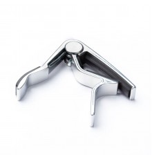 Dunlop 83CN Trigger Каподастр для акустической гитары, никель, для неплоского грифа