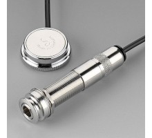 Schaller 16050101 Oyster S/S Звукосниматель внутренний, 1 датчик, гнездо, никель