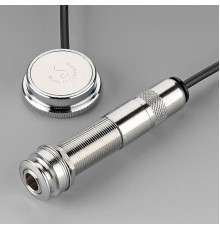 Schaller 16050101 Oyster S/S Звукосниматель внутренний, 1 датчик, гнездо, никель