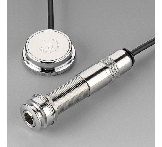 Schaller 16050101 Oyster S/S Звукосниматель внутренний, 1 датчик, гнездо, никель