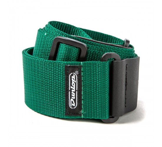 Dunlop D07-01RG Poly Ремень для гитары, полиэстер, зеленый